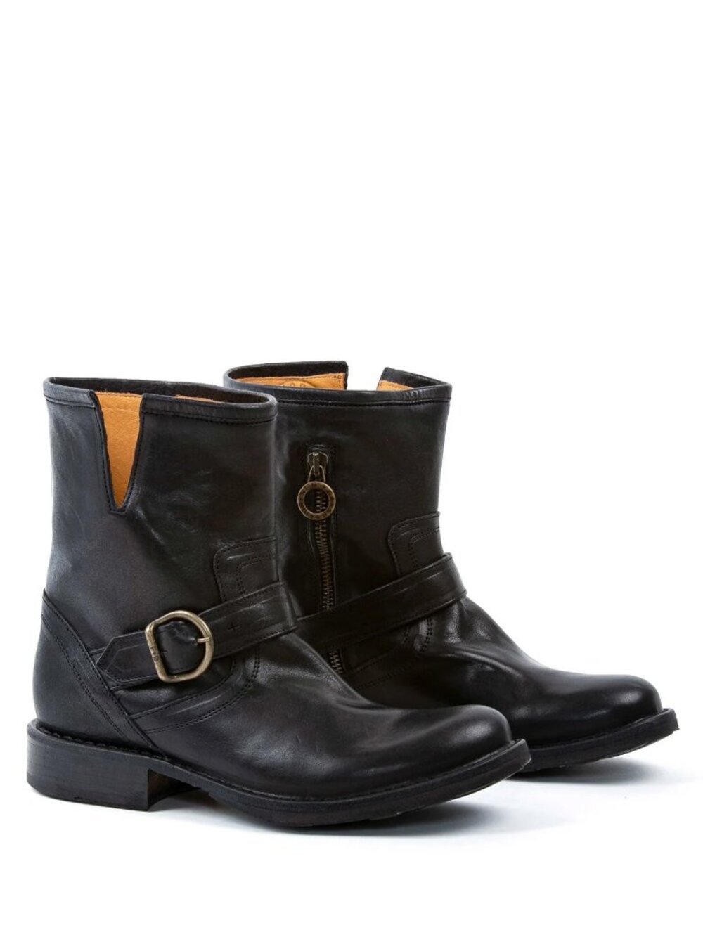 Fiorentini + Baker Eternity Eli women's ankle boots 39 moto biker black leather